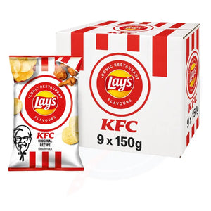 Lays KFC Original Recipe 150g - Pack of 9
