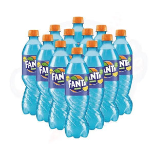 Fanta Blue Shakota 500ml (EU) - Pack of 12 - Stateside Distribution