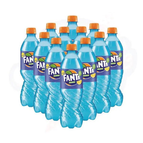 Fanta Blue Shakota 500ml (EU) - Pack of 12 - Stateside Distribution