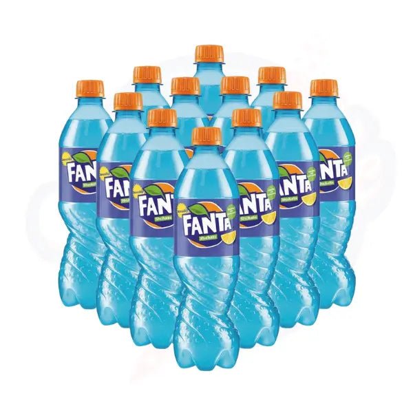 Fanta Blue Shakota 500ml (EU) - Pack of 12 - Stateside Distribution