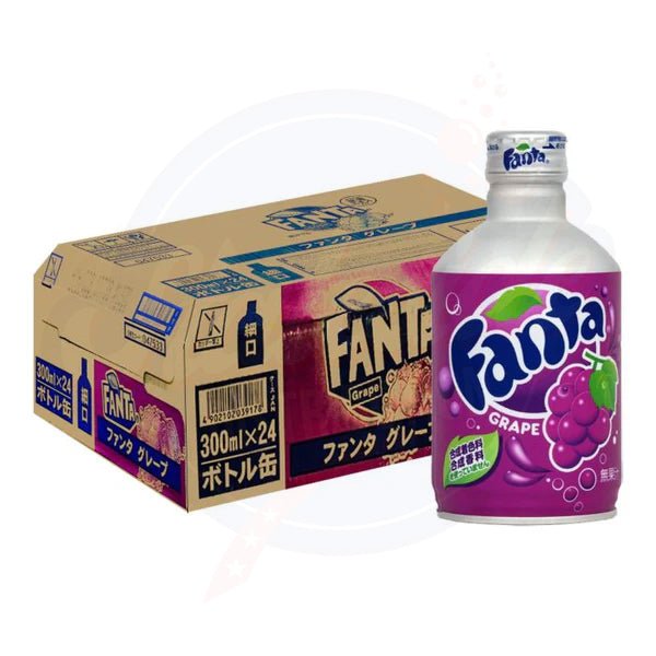 Fanta Grape 300ml - Pack of 24 (Japan) - Stateside Distribution