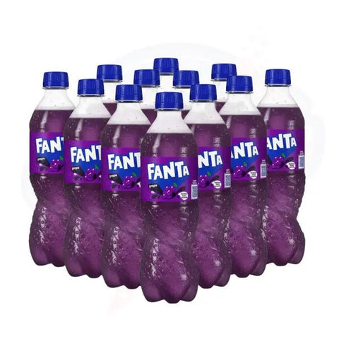Fanta Grape 500ml (EU) - Pack of 12 - Stateside Distribution