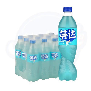 Fanta Jasmine & Peach Flavour Soda Drink 500ml - Pack of 12 - Stateside Distribution