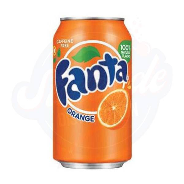 Fanta Orange 12fl oz/355ml - Pack of 12 - Stateside Distribution