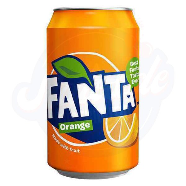 Fanta Orange 330ml (UK) - Pack of 24 - Stateside Distribution