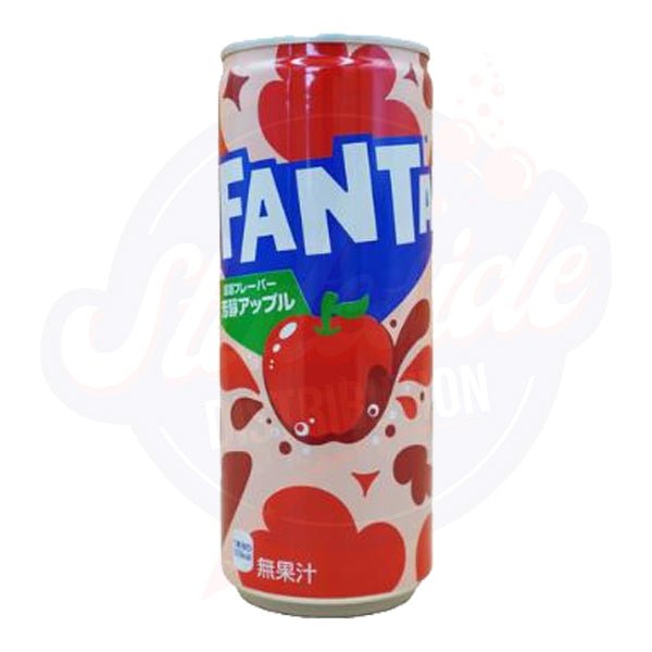 Fanta Red Apple 250ml - Pack of 30 (Japan) - Stateside Distribution