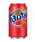 Fanta Strawberry 12fl oz/355ml - Pack of 12 - Stateside Distribution