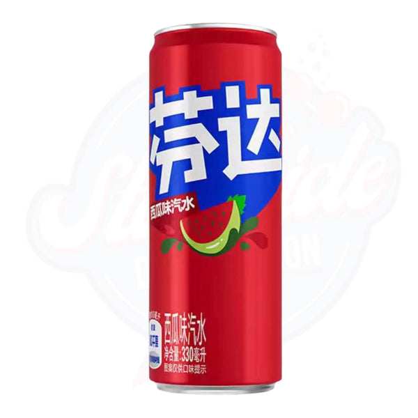 Fanta Watermelon 330ml - Pack of 24 - Stateside Distribution