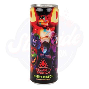 Five Nights At Freddy's Security Breach Cherry Lime 12fl oz/473ml - Pack of 12 - Stateside Distribution