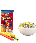 Froot Loop Cereal Straws 1.76oz/49.8g - Pack of 13 - Stateside Distribution