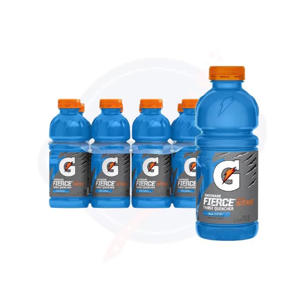 Gatorade Blue Cherry 20fl oz/591ml - Pack of 24 - Stateside Distribution