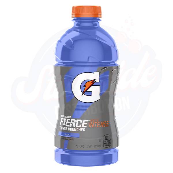 Gatorade Fierce Grape 28 fl oz/828ml - Pack of 15 - Stateside Distribution