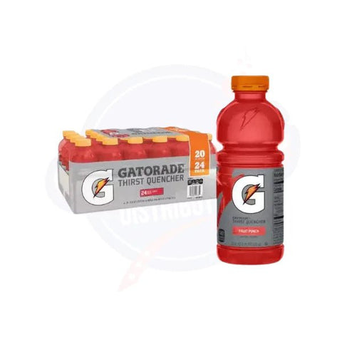 Gatorade Fruit Punch 20fl oz/591ml - Pack of 24 - Stateside Distribution
