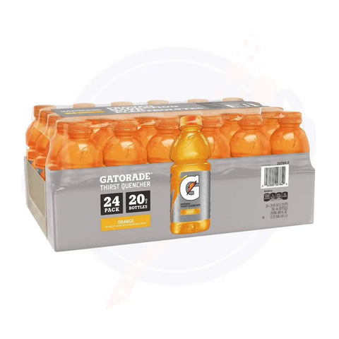 Gatorade Orange 20fl oz/591ml - Pack of 24 - Stateside Distribution