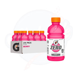 Gatorade Zero Berry 12 fl oz/355ml - Pack of 24 - Stateside Distribution