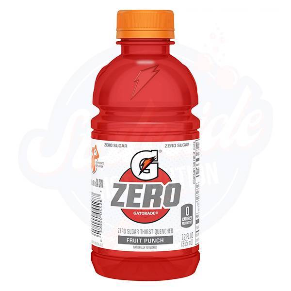 Gatorade Zero Fruit Punch 12 fl oz/355ml - Pack of 24 - Stateside Distribution