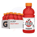 Gatorade Zero Fruit Punch 12 fl oz/355ml - Pack of 24 - Stateside Distribution