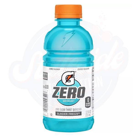 Gatorade Zero Glacier Freeze 12 fl oz/355ml - Pack of 24 - Stateside Distribution