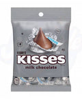 Hershey's Kisses Peg Bag 4.84oz/137g - Pack of 12 - Stateside Distribution