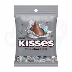 Hershey's Kisses Peg Bag 4.84oz/137g - Pack of 12 - Stateside Distribution