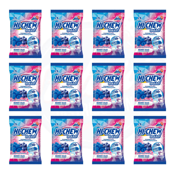 Hi-Chew Berry Duo 2.82oz/80g - Pack of 12 - Stateside Distribution