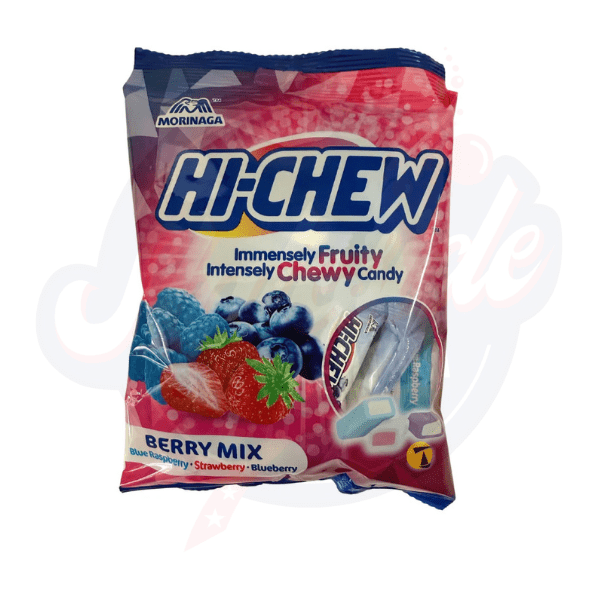 Hi - Chew Berry Mix 3.53oz/100g - Pack of 6 - Stateside Distribution