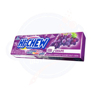 Hi - Chew Chewy Grape Candy 1.76oz/50g - pack of 15 - Stateside Distribution