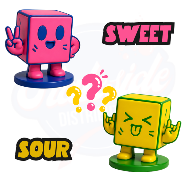 Gummi Popz Sweet/Sour Sidekick FSDU 26g - Pack of 100