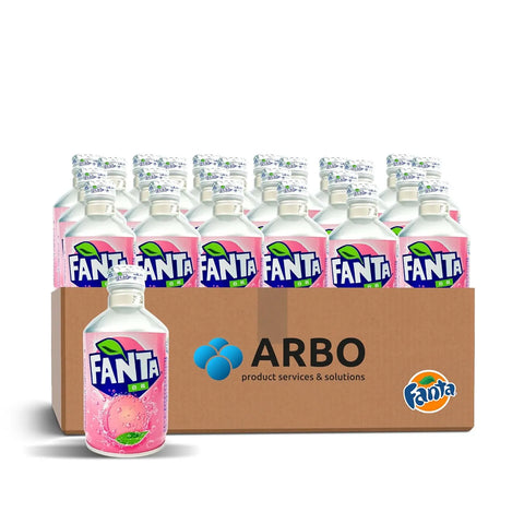 Fanta White Peach 300ml  - Pack of 24 (Japan)