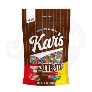 Kar's Nuts Favourites Mix with M&M's 5oz/142g - Pack of 12 - Stateside Distribution