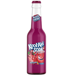 Kool Aid Black Cherry Soda 355ml - Pack of 12 - Stateside Distribution