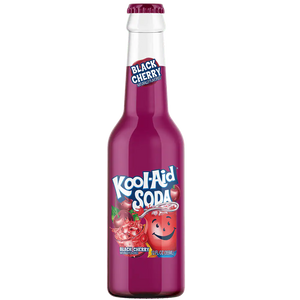 Kool Aid Black Cherry Soda 355ml - Pack of 12 - Stateside Distribution
