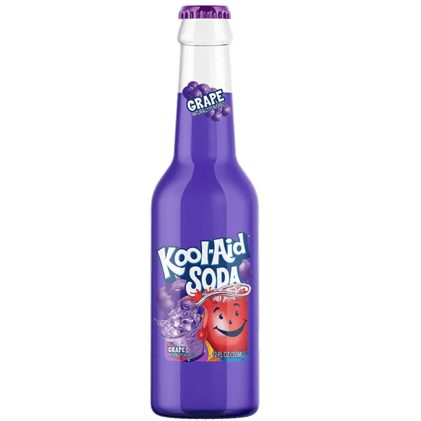 Kool Aid Grape Soda 355ml - Pack of 12 - Stateside Distribution