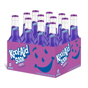Kool Aid Grape Soda 355ml - Pack of 12 - Stateside Distribution