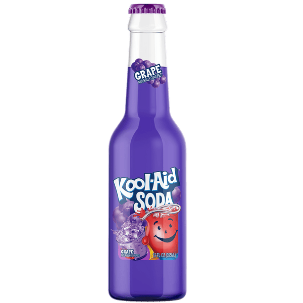 Kool Aid Grape Soda 355ml - Pack of 12 - Stateside Distribution