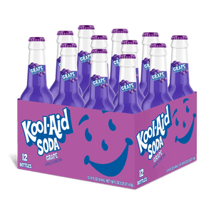 Kool Aid Grape Soda 355ml - Pack of 12 - Stateside Distribution