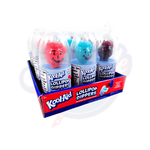 Kool Aid Lollipop Dippers 0.84oz/25g - Pack of 12 - Stateside Distribution