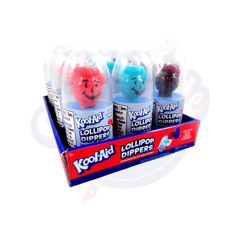 Kool Aid Lollipop Dippers 0.84oz/25g - Pack of 12 - Stateside Distribution