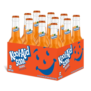 Kool Aid Orange Soda 355ml - Pack of 12 - Stateside Distribution