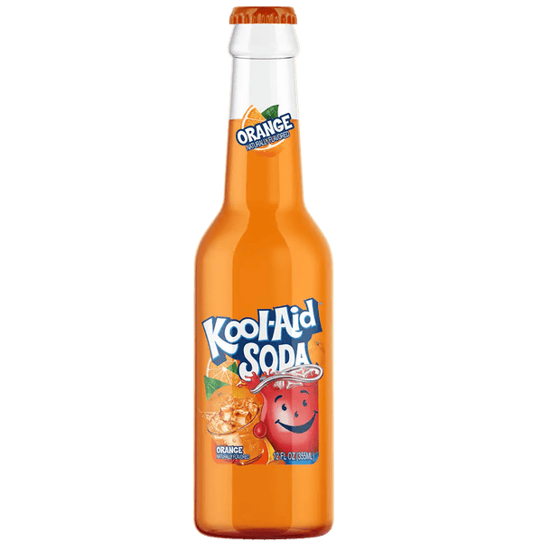 Kool Aid Orange Soda 355ml - Pack of 12 - Stateside Distribution