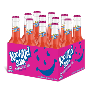 Kool Aid Sharkleberry Fin Soda 355ml - Pack of 12 - Stateside Distribution