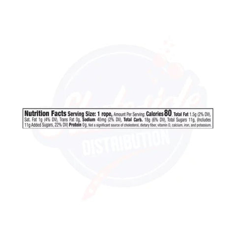 Laffy Taffy Banana Rope 0.81oz/22.9g - Pack of 24 - Stateside Distribution