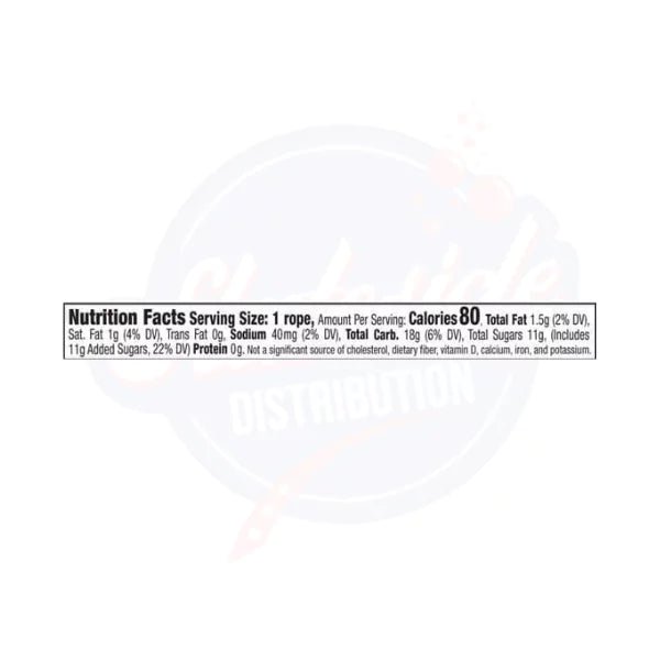 Laffy Taffy Banana Rope 0.81oz/22.9g - Pack of 24 - Stateside Distribution