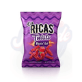Las Ricas Blazin Hot Twists Puffed Snack 2oz/56g - Pack of 6 - Stateside Distribution