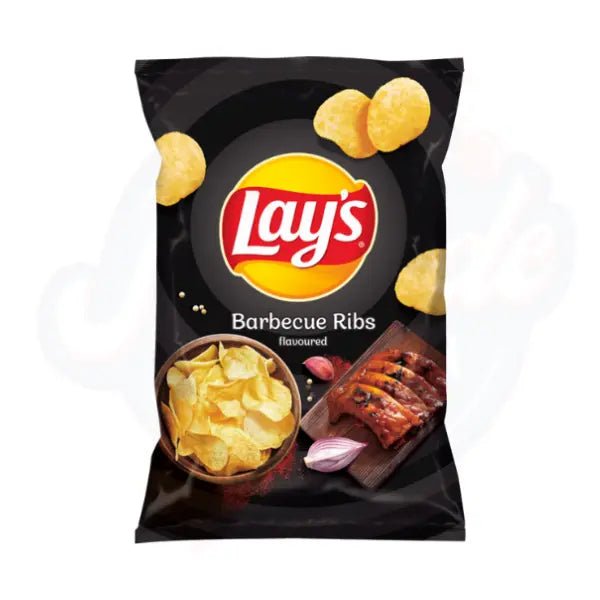 Lays Barbecue Ribs 130g - Pack of 21 - Stateside Distribution