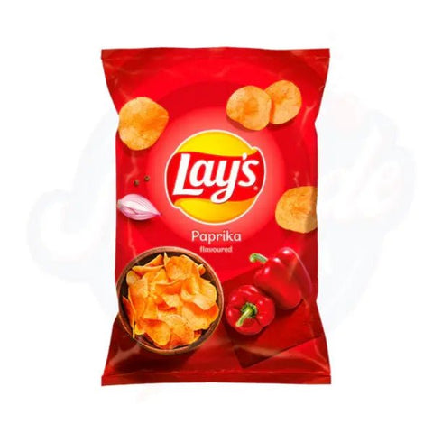 Lays Paprika 130g - Pack of 21 - Stateside Distribution