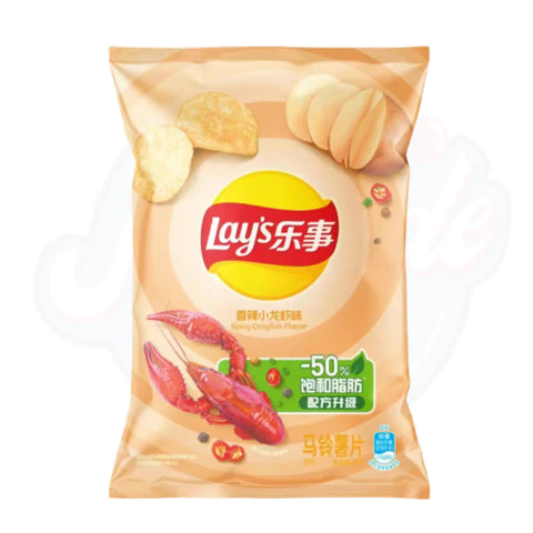 Lays Spicy Crayfish Flavour 40g - Pack of 50 - Stateside Distribution