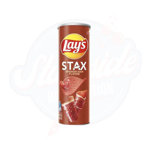 Lays STAX Spanish Ham Flavour 90g - Pack of 24 - Stateside Distribution