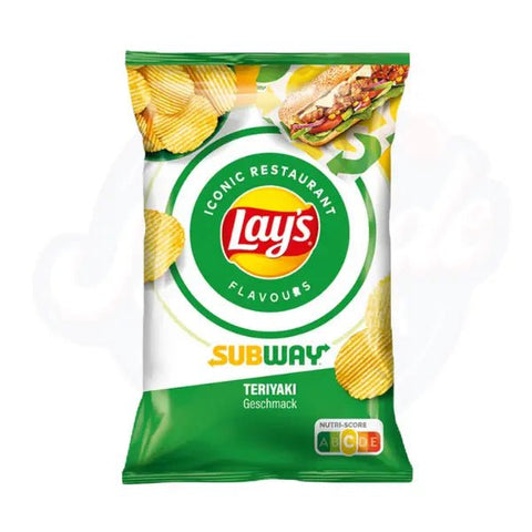 Lays Subway Teriyaki 150g - Pack of 9 - Stateside Distribution