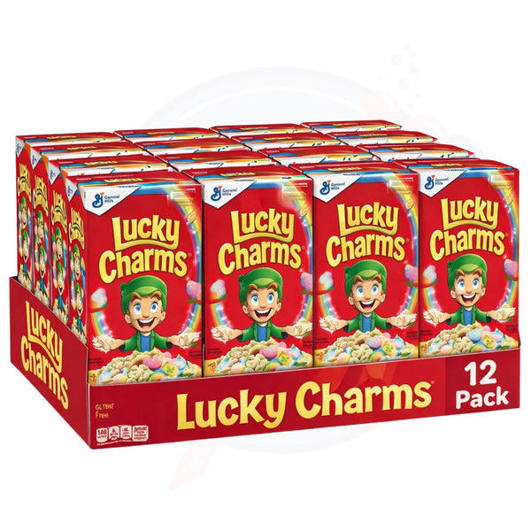 Lucky Charms Cereal 10.5oz/297g - Pack of 12 - Stateside Distribution